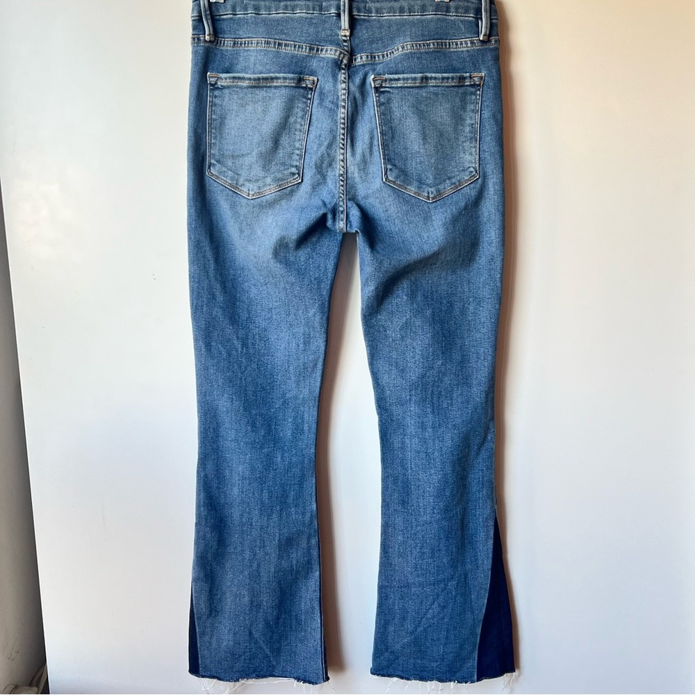 Frame Stretch Denim Mini Boot Leg Cropped - Picture 6 of 15
